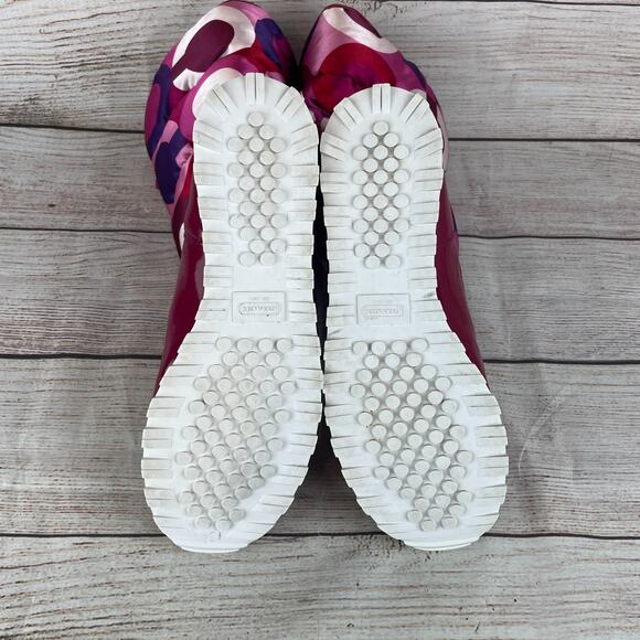 Coach Jolt Signature Puff Womens Sz 10B Snow Boots Pink Purple - Picture 8 of 9
